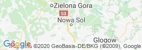 Nowa Sol map